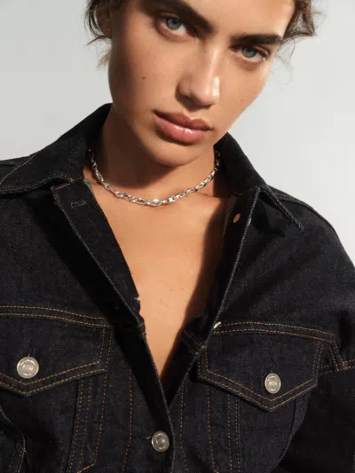 Reformation Mini Coco Bracelet In Silver