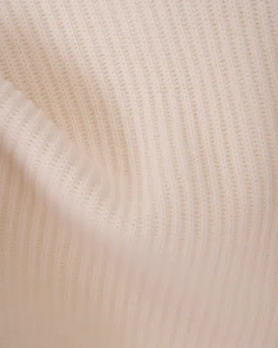 Max Mara Fufy Ribbed Wool And Cashmere Sweater In Neutral