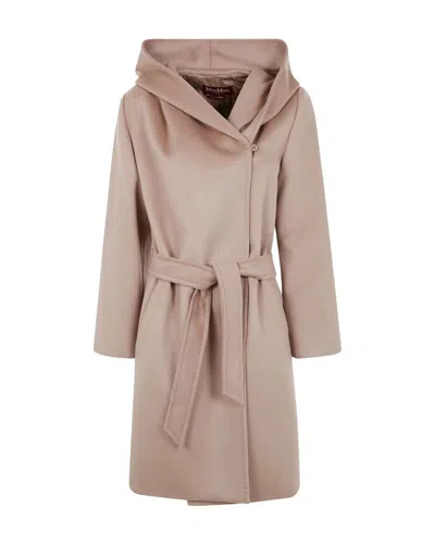 Max Mara Newman Camel Coat In Multi