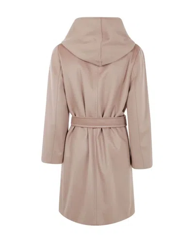 Max Mara Newman Camel Coat In Multi