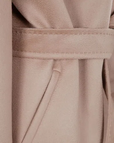 Max Mara Newman Camel Coat In Multi