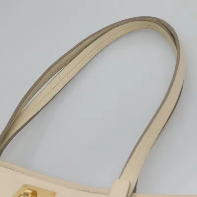Pre-owned Louis Vuitton Citadine White Leather Tote Bag ()