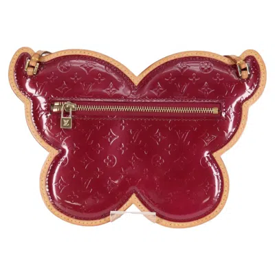 Pre-owned Louis Vuitton Conte De Fées Burgundy Patent Leather Shoulder Bag ()