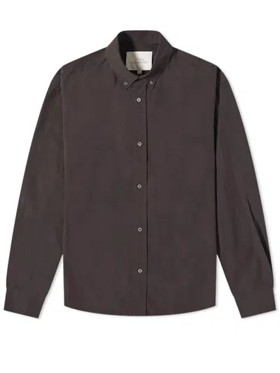 Studio Nicholson Shirt Shirt  In Brown