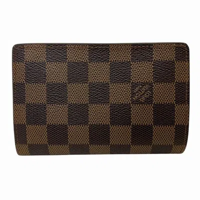 Pre-owned Louis Vuitton Damier Canvas Damier Canvas Long Wallet (bi-fold) ()