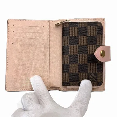 Pre-owned Louis Vuitton Damier Canvas Damier Canvas Long Wallet (bi-fold) ()