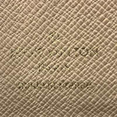 Pre-owned Louis Vuitton Damier Canvas Damier Canvas Long Wallet (bi-fold) ()