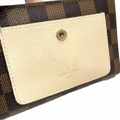 Pre-owned Louis Vuitton Damier Canvas Damier Canvas Long Wallet (bi-fold) ()