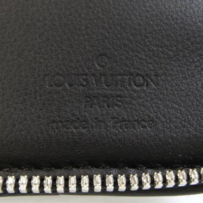 Pre-owned Louis Vuitton Damier Geant Noir Damier Geant Long Wallet (bi-fold) () In Black
