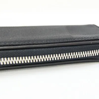 Pre-owned Louis Vuitton Damier Geant Noir Damier Geant Long Wallet (bi-fold) () In Black