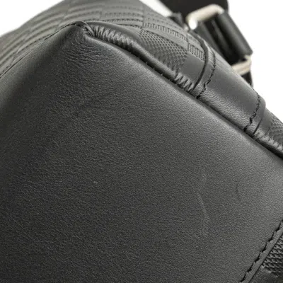 Pre-owned Louis Vuitton Damier Infini Black Onyx Leather Shoulder Bag ()