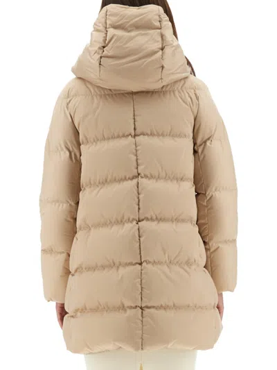 Herno "a-shape" Coat In Neutral