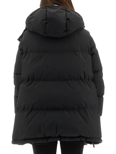 Herno "relaxed" Jacket In Two Layers "windstopper" In Black