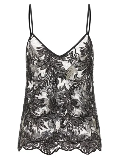 Le Twins Alba Tops Black In Multi
