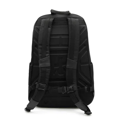 Premiata Versatile Backpack Featuring Multiple Elements In Black