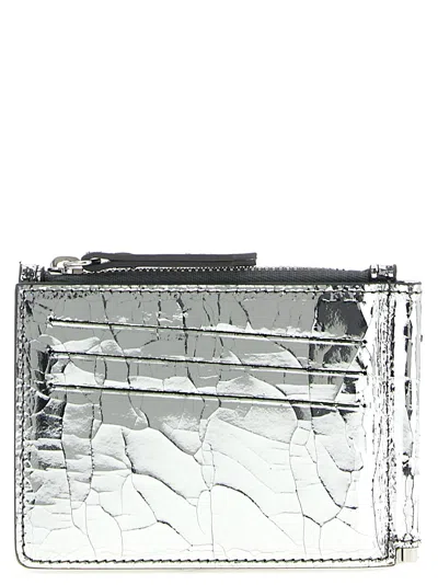 Maison Margiela Bifold Wallet Wallets And Card Holders Silver In Silver