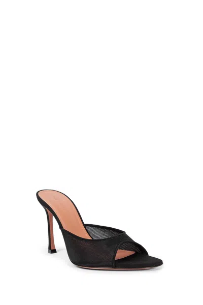 Amina Muaddi Sandals & Slides In Black