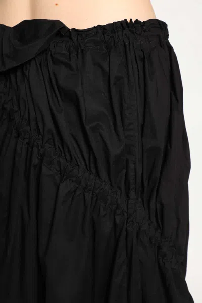 Ann Demeulemeester Maike Ruffled Midi Sirt In Multi