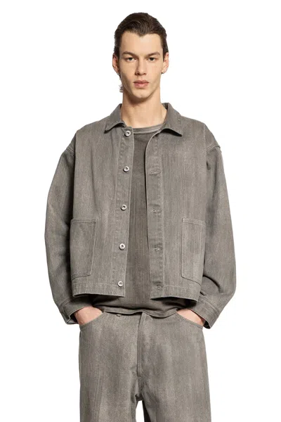 Taiga Takahashi Lot .303 Coverall Jacket In Gray