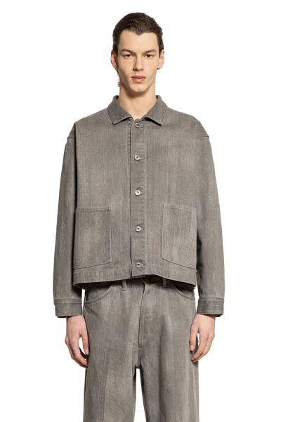 Taiga Takahashi Lot .303 Coverall Jacket In Gray