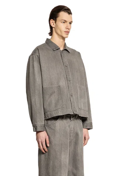 Taiga Takahashi Lot .303 Coverall Jacket In Gray