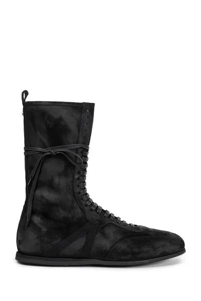 Ann Demeulemeester Fides High-top Boxing Sneakers In Multi
