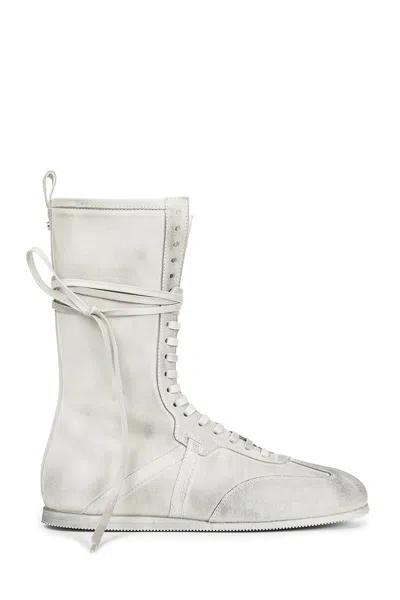 Ann Demeulemeester Fides Soft High-top Boxing Sneakers In Multi