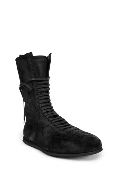 Ann Demeulemeester Fides High-top Boxing Sneakers In Multi