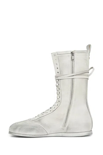 Ann Demeulemeester Fides Soft High-top Boxing Sneakers In Multi