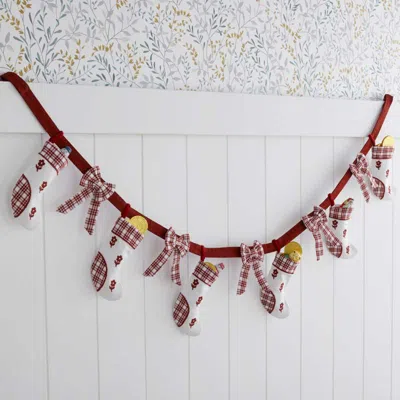 The Company Store Flower Holiday Bunting In Multi