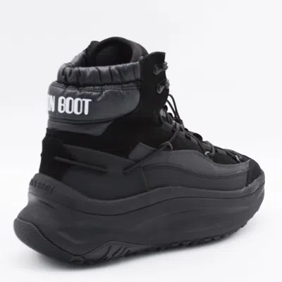 Moon Boot Boots Blacks And Greys In Multi