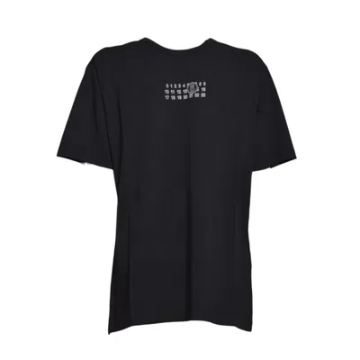 Mm6 Maison Margiela Mm6 By Maison Margiela "numeric" T-shirt Black In Black