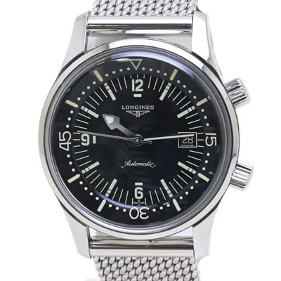 Pre-owned Longines Legend Diver Stainless Steel Wristwatch () In Multi