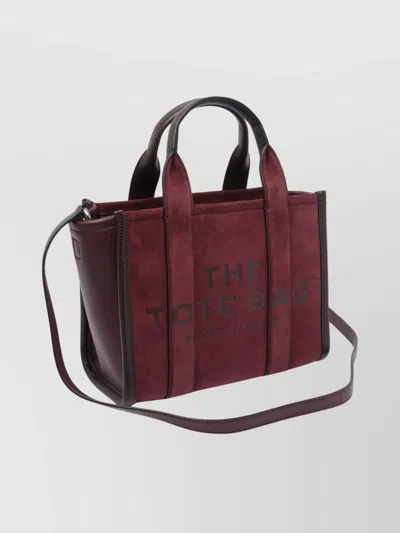 Marc Jacobs Small Rectangular Tote Bag And Handles In Purple