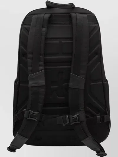 Premiata Versatile Backpack Featuring Multiple Elements In Black