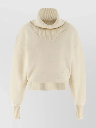 Jacquemus Jersey "ball" In Neutral