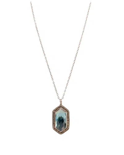 Anna Beck Women's Gili With Light Blue Stone Necklace In Gold In Multi