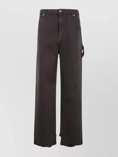 Darkpark Loose Fit Denim Carpenter Trousers In Multi