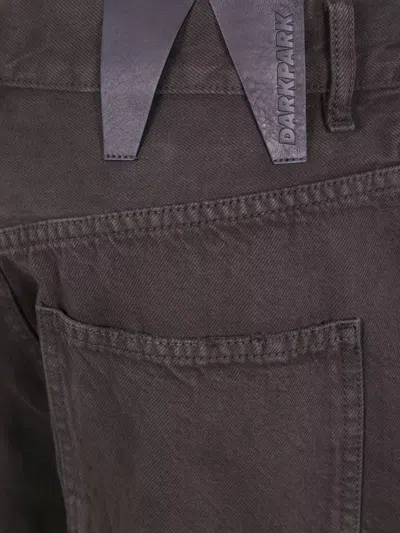 Darkpark Loose Fit Denim Carpenter Trousers In Multi