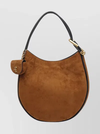 Marc Jacobs The Crescent Large Dual Hobo Bag In Suede In Pattern
