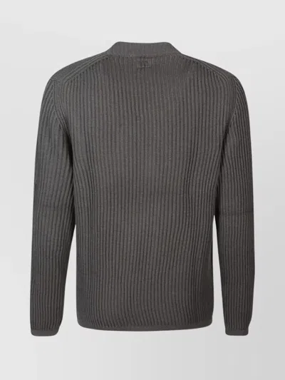 C.p. Company Crew Neck Long Sleeve Knitwear Re-wool In Multi