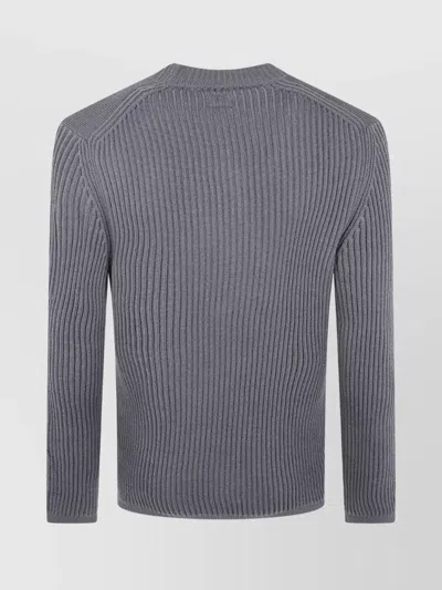 C.p. Company Crew Neck Long Sleeve Knitwear Re-wool In Multi