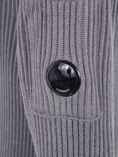 C.p. Company Crew Neck Long Sleeve Knitwear Re-wool In Multi