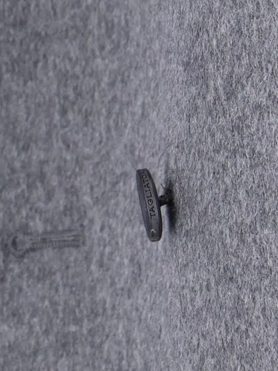 Tagliatore Jasmine Peak-lapels Double-breasted Blazer In Gray