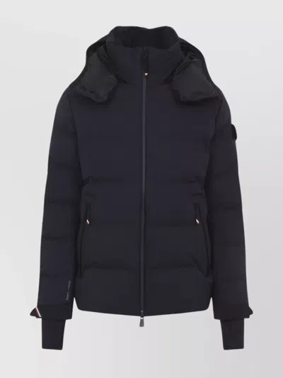 Moncler Grenoble Ski Jacket Montgetech With Hood In Blue