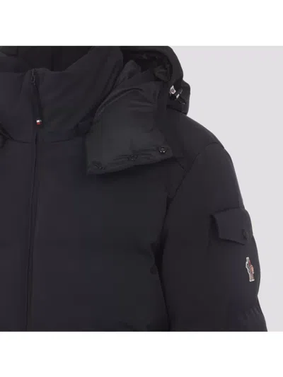 Moncler Grenoble Ski Jacket Montgetech With Hood In Blue