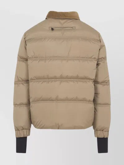 Moncler Grenoble Medium Beige Yunnan Jacket In Brown