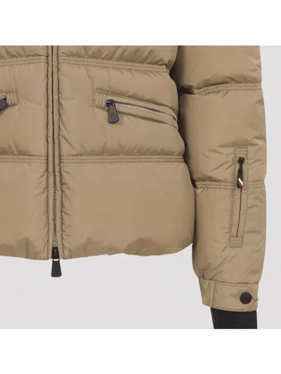 Moncler Grenoble Medium Beige Yunnan Jacket In Brown