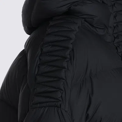 Raxxy Quilted Hooded Puffer Jacket In Black