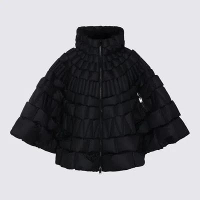 Raxxy 3d Diamond Down Coat In Black